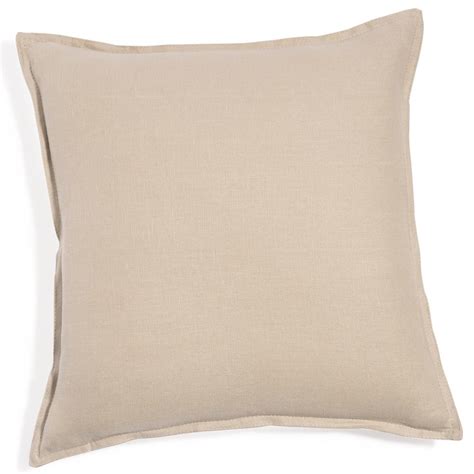 Coussin En Lin Lav Beige X Maisons Du Monde