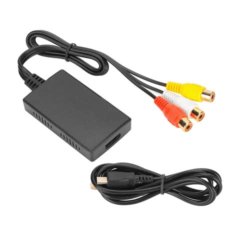 Rca To Hd Multimedia Interface Converter Micro Usb Power Supply Av To