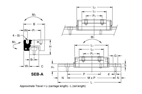 the PIC Design Catalog :: Linear Motion Systems :: Linear Slides :: Ball Slide Guides