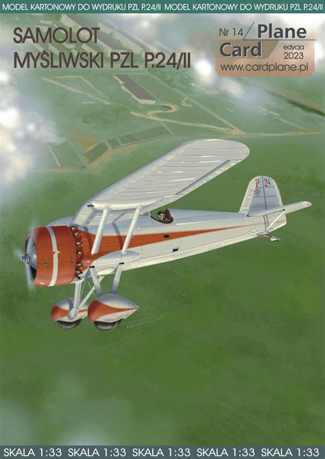 PZL P.24/II CardPlane