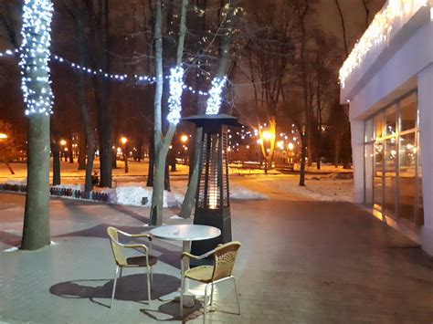 Инфракрасный уличный пеллетный обогреватель Resto Flame II