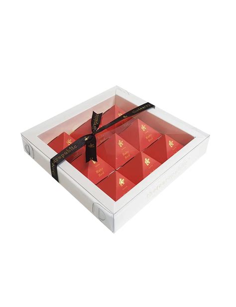 Ruby Red Tea Pyramid T Box The Tea Republic