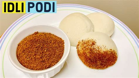 Idli Karam Podi Idli Podi Youtube