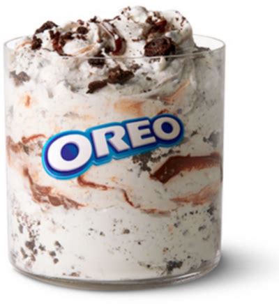 Mcdonald S Regular Oreo Fudge Mcflurry Nutrition Facts