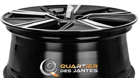 Jante Threeface LOUVRE 18 NOIRE FACE POLIE 4x108 Jantes Alu Jantes