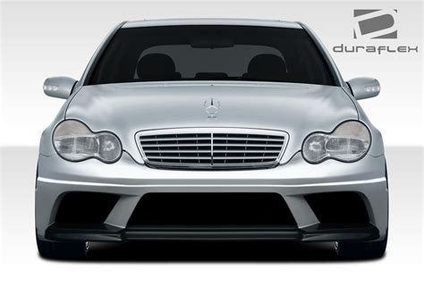 Mercedes C Class W Duraflex Amg V Look Front Bumper Cover