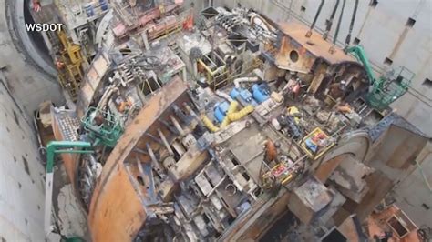 Watch Seattle Tunnel Machine Bertha Disassembly Completed King