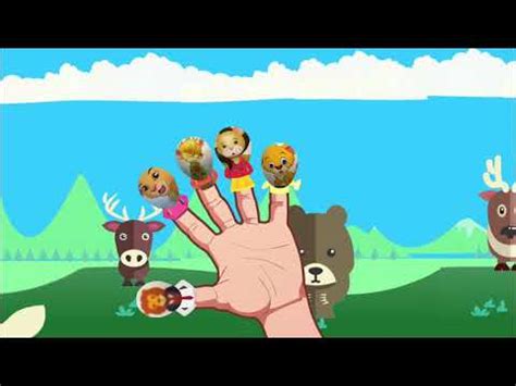 Lion finger family - YouTube