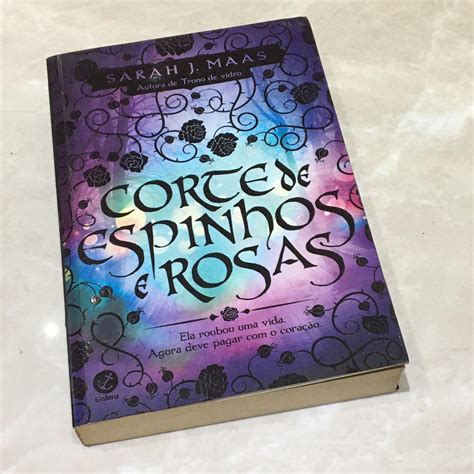 Livro Cortes De Espinhos E Rosas Sarah J Maas Shopee Brasil