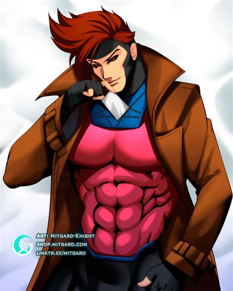 Gambit Xmen Dakimakura By Mitgard Knight Hentai Foundry