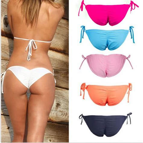 Brazilian Bikini Bottoms Tanga New Summer Style Womens Lady Sexy