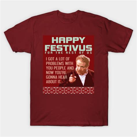 Happy Festivus Seinfeld T Shirt Teepublic