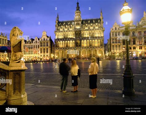 Belgium Brussels Grand Place Stock Photo Alamy