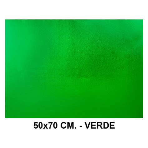 Goma eva metalizada liderpapel en formato 50x70 cm de 60 grs m² color