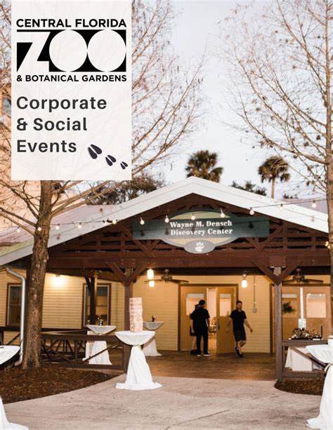 Central Florida Zoo & Botanical Gardens Corporate & Social Events ...