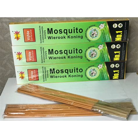 Incenso Mata Mosquito Wierook Koning 1 Caixa 30un Desconto no Preço