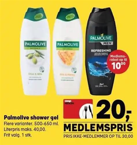 Palmolive Shower Gel Tilbud Hos Superbrugsen