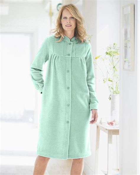 Fleece Housecoat Gown Uk