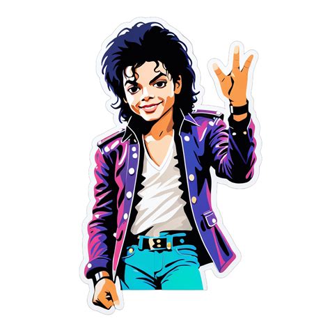 I Made An Ai Sticker Of Michael Jackson