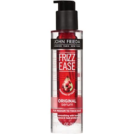 Amazon John Frieda Frizz Ease Original Hair Serum Anti Frizz Heat