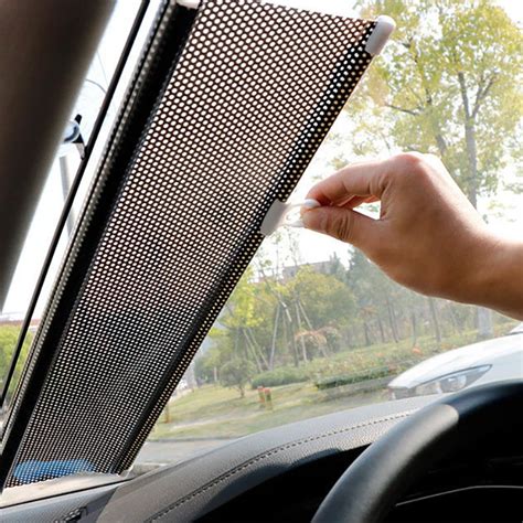 Pare Soleil Enrouleur Automatique Pour Voiture Rideau Isolant Engrenage