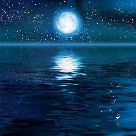 How To Paint Moon Reflection On Water : "moon's Reflection" By Sue ...