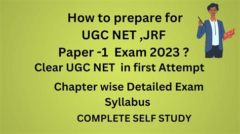 Ugc Net Paper Syllabus How To Prepare For Ugc Net Jrf Paper