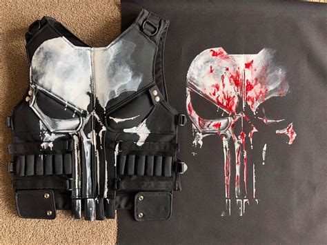 Punisher Vest Replica [FINISHED] & outfit Season 2 Netflix | Punisher ...