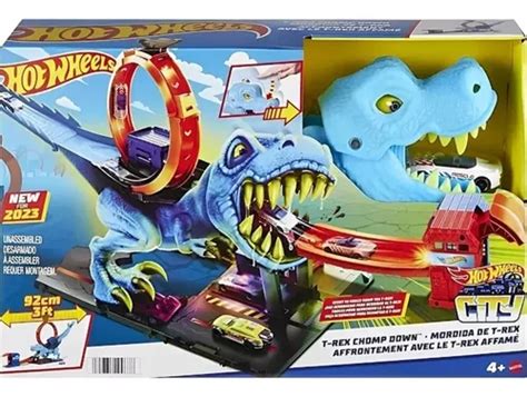 Carrinhos Carrinho Hot Wheels Pista Do T Rex Devorador Parcelamento Sem Juros