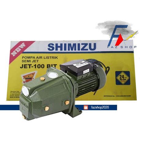 Pompa Air Semi Jet Pump Shimizu JET100BIT JET 100 BIT Lazada Indonesia