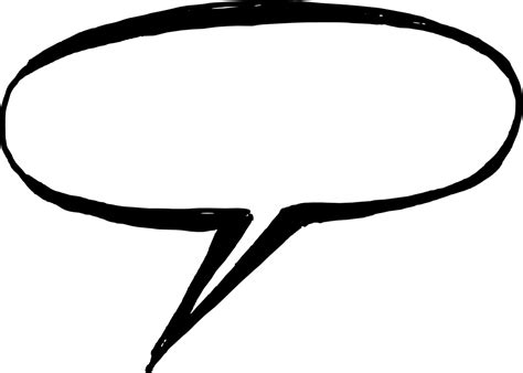 50 Hand Drawn Comic Speech Bubbles Vector Svg Png Transparent