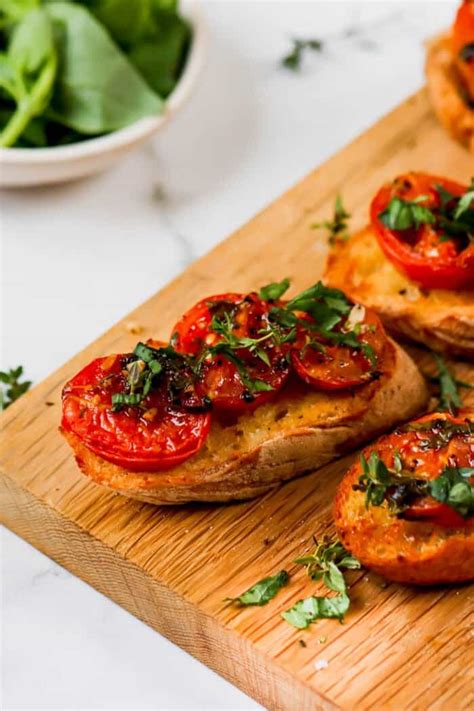 Roasted Tomatoes With Basil And Thyme L A Farmgirls Dabbles