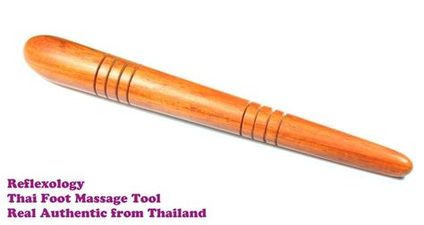 Thai Foot Reflexology With Massage Stick Sg