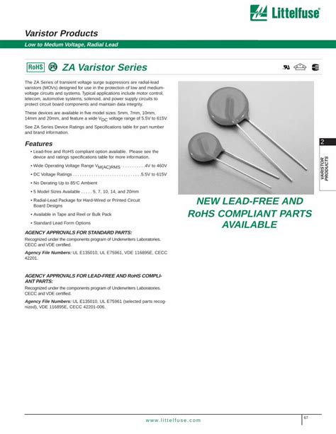 PDF CH02 Varistor Products DOKUMEN TIPS