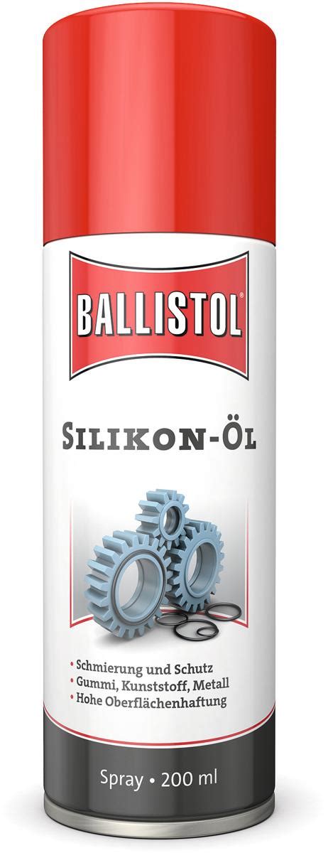 Ballistol Silikon Öl Spray 200ml bei Camping Wagner Campingzubehör