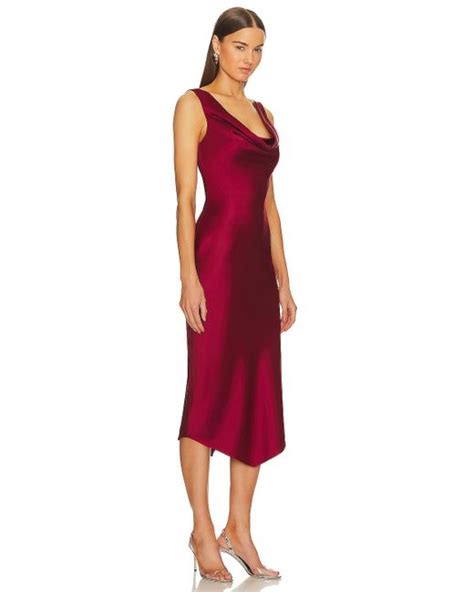 Michael Costello X Revolve Kylen Midi Dress In Red Lyst