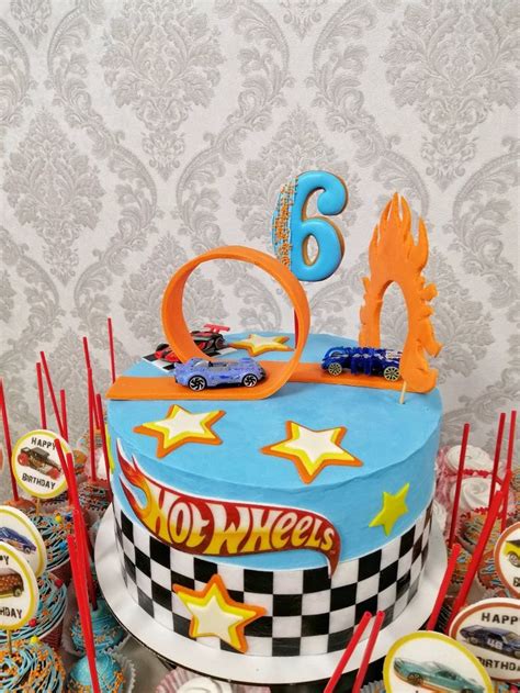 Торт Hot Wheels Hot wheels birthday Hot wheels birthday cake Hot wheels party
