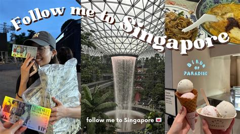 Follow Me To Singapore Singapore Vlog Local Hawker Center Food Hike Unboxing Eras Tour