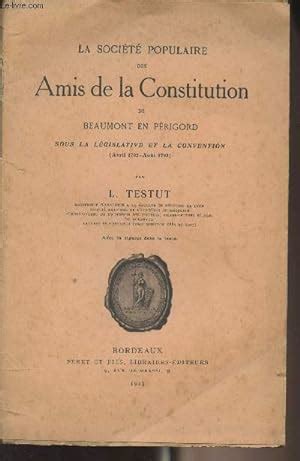 La Soci T Populaire Des Amis De La Constitution De Beaumont En