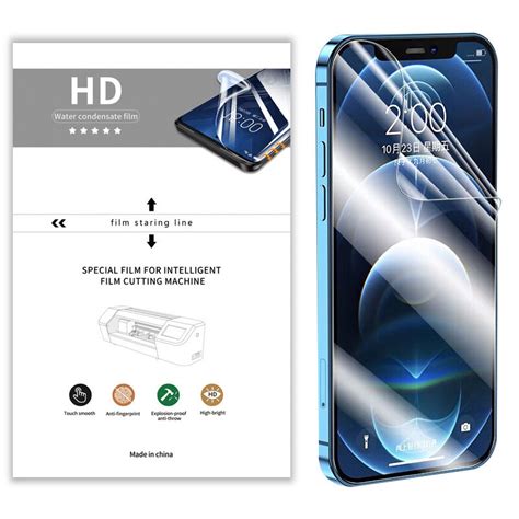 Hd Tpu Hydrogel Mobile Phone Screen Protector Film Sheet For Cutting