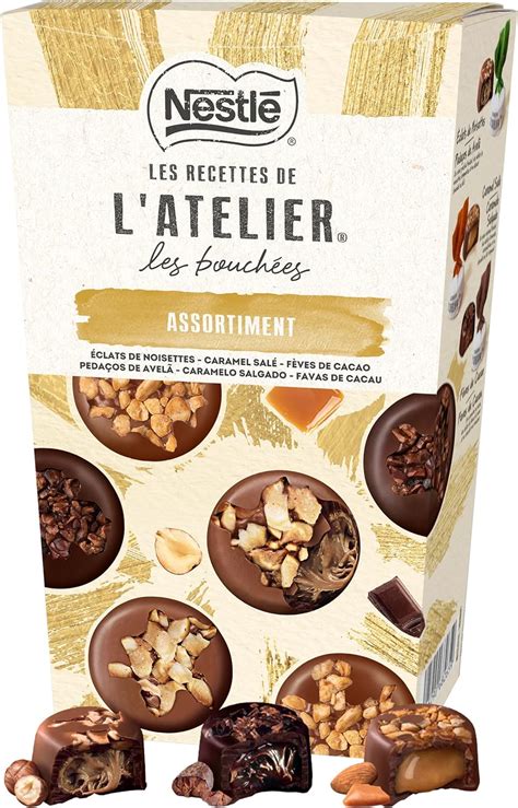 Nestlé Les Recettes de l Atelier Les Bouchées Mix Chocolat de Noël