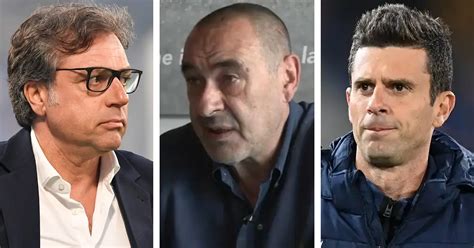 Giuntoli Motta Una Coppia Da Ciclo L Ex Sarri Spiega Come La