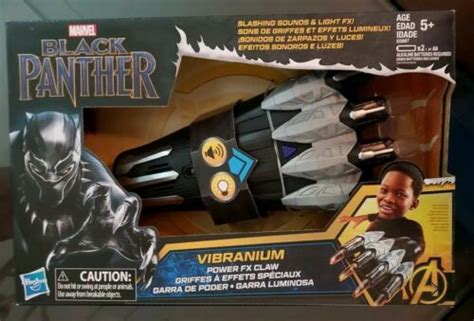 New Marvel Black Panther Vibranium Power Fx Claw Light Sound Hasbro