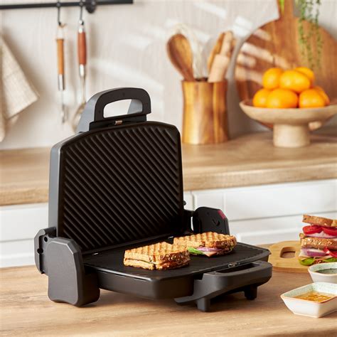 Homend Toastbuster 1337H 4 Ekmekli Tost Makinesi Siyah Emsan