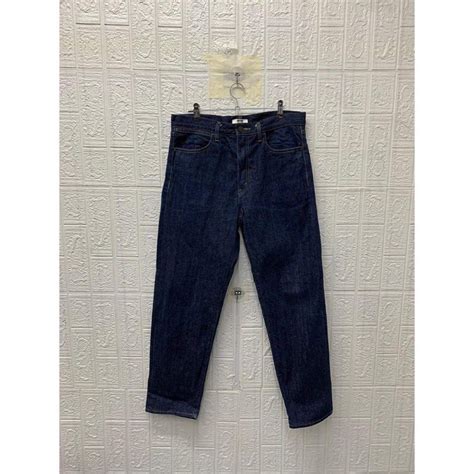 Uniqlo U Selvedge Regular Fit Jeans Mens Fashion Bottoms Jeans On