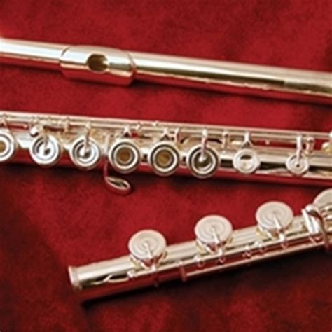 All County Music Online Dz Bofc Flute Sterling Silver Head Body