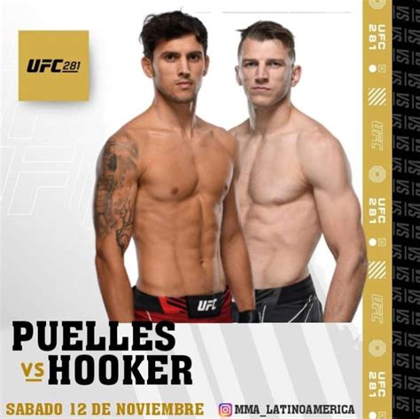 Claudio Puelles luchará ante Dan Hooker por el evento UFC 281 RMMD