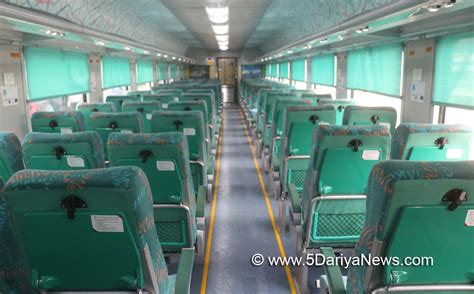 Railway Unveils Its First Refurbished Shatabdi Express Under Operation