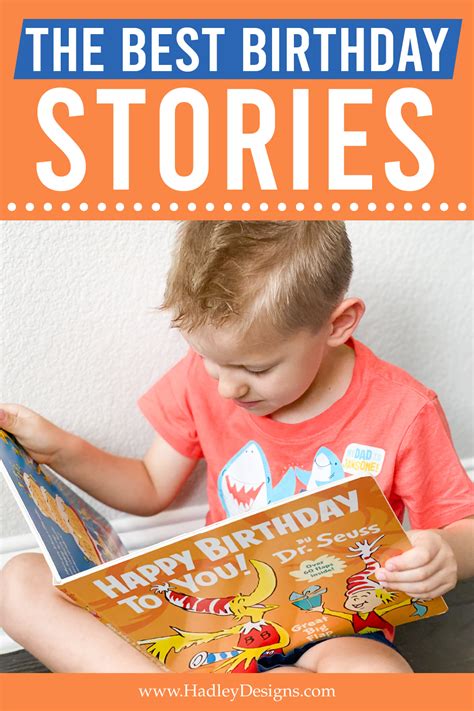 3 Of The Best Birthday Stories For Bedtime Hadley Designs Party Blog