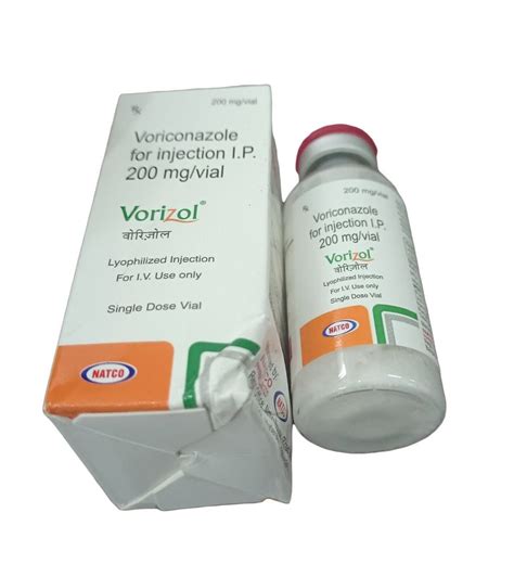 Vorizol 200mg Voriconazole Injection I P Prescription Treatment